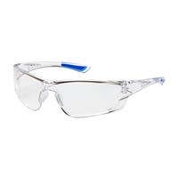 PIP-250-32-0020 - One Size Fits All Rimless Safety Glasses with Clear Temple, Clear Lens and Anti-Scratch / Anti-Fog Coating