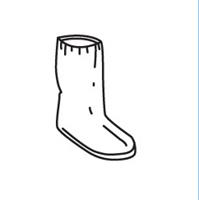 WC3764 - 14 inch White PE Coated Boot Cover